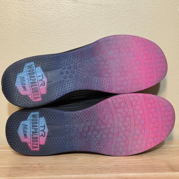 TYR CXT-1 Trainers Limited Edition Wodapalooza Black Blue Pink Training Shoes - Picture 6 of 7